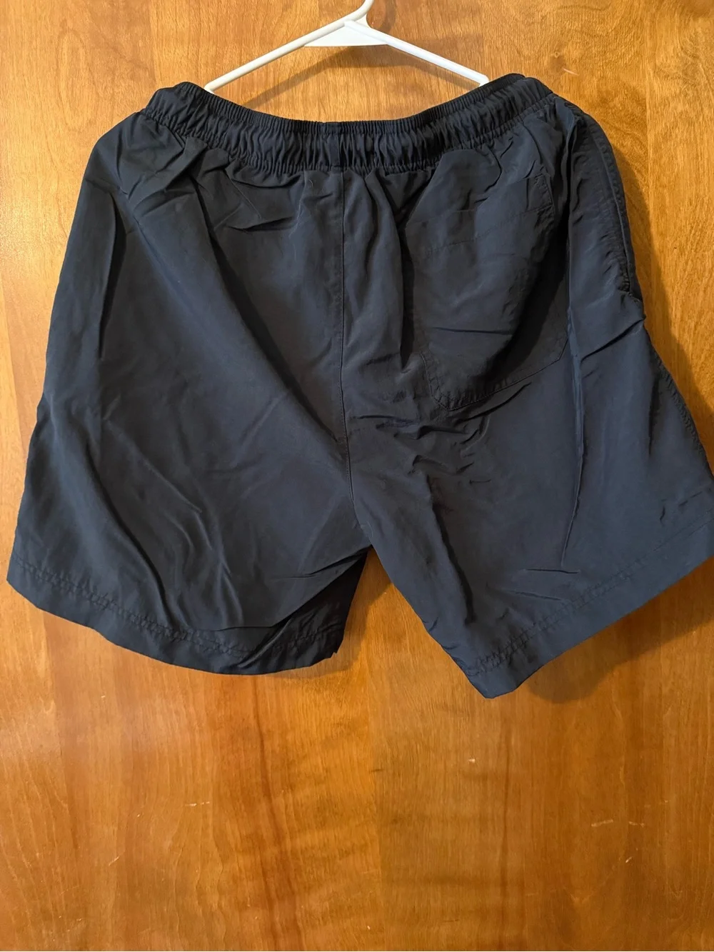 Men’s PacSun Black Swim Trunks with White Drawstring